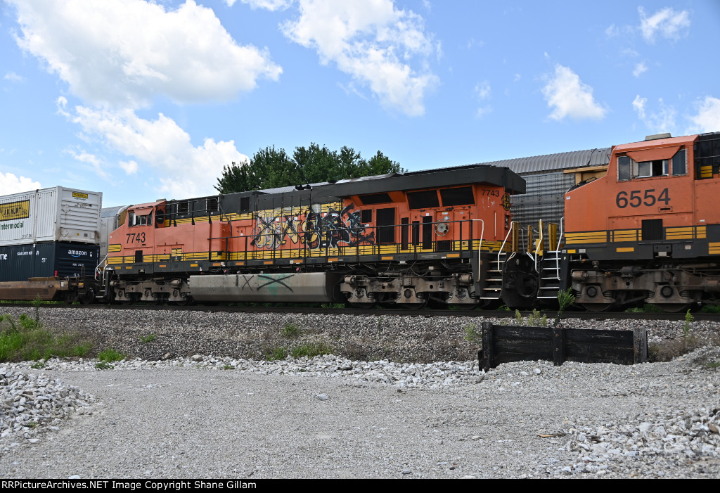 BNSF 7743 Roster shot